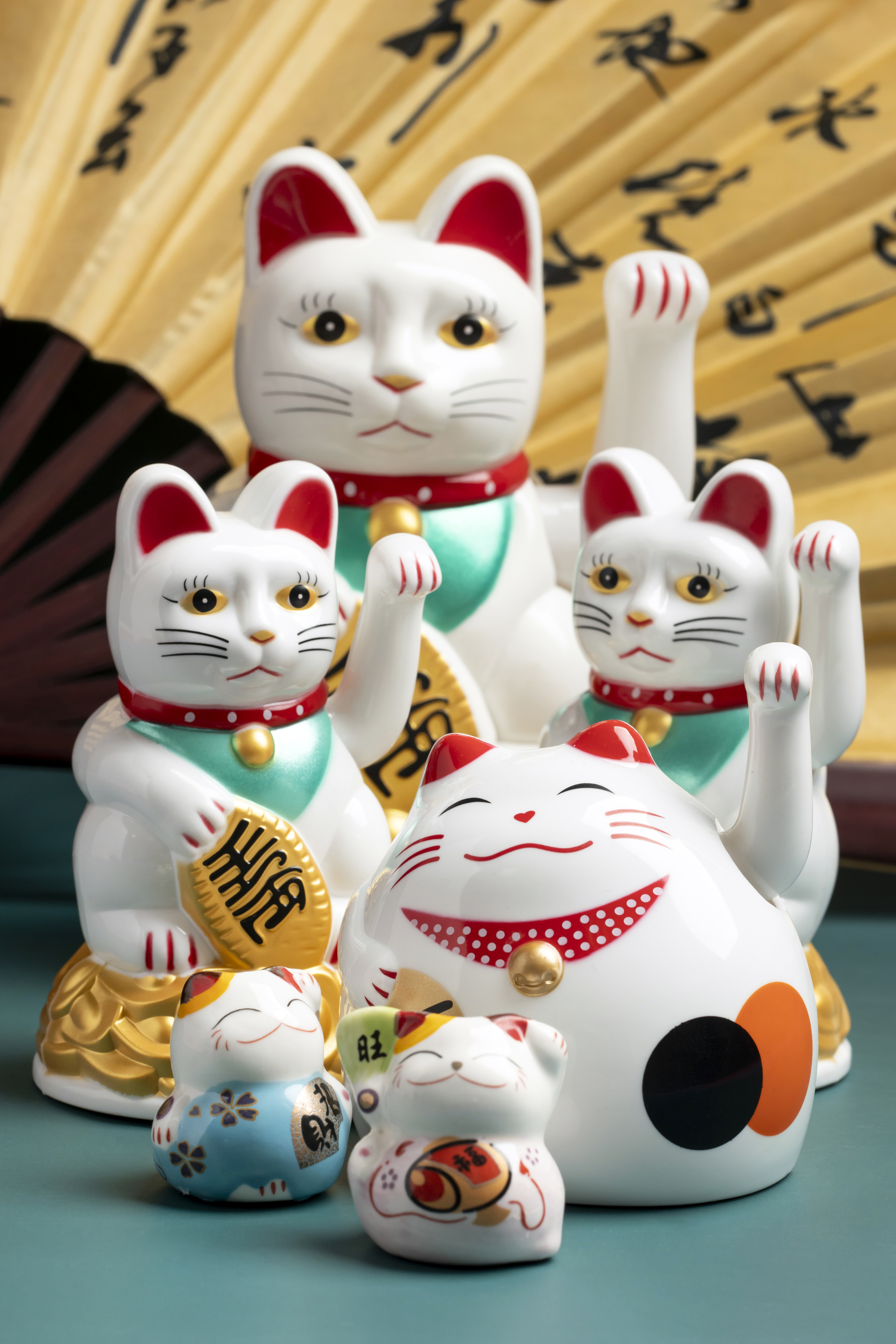 Lucky cat display